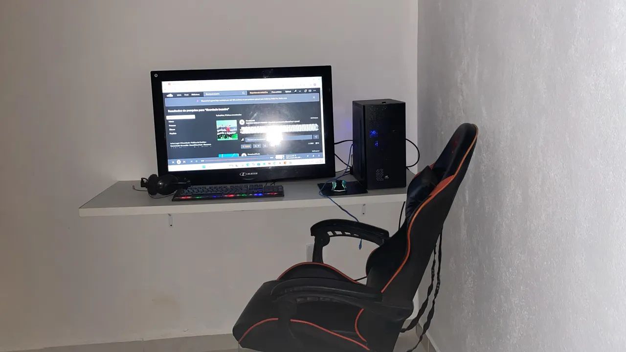Pc gamer com kit completo  - Foto 4
