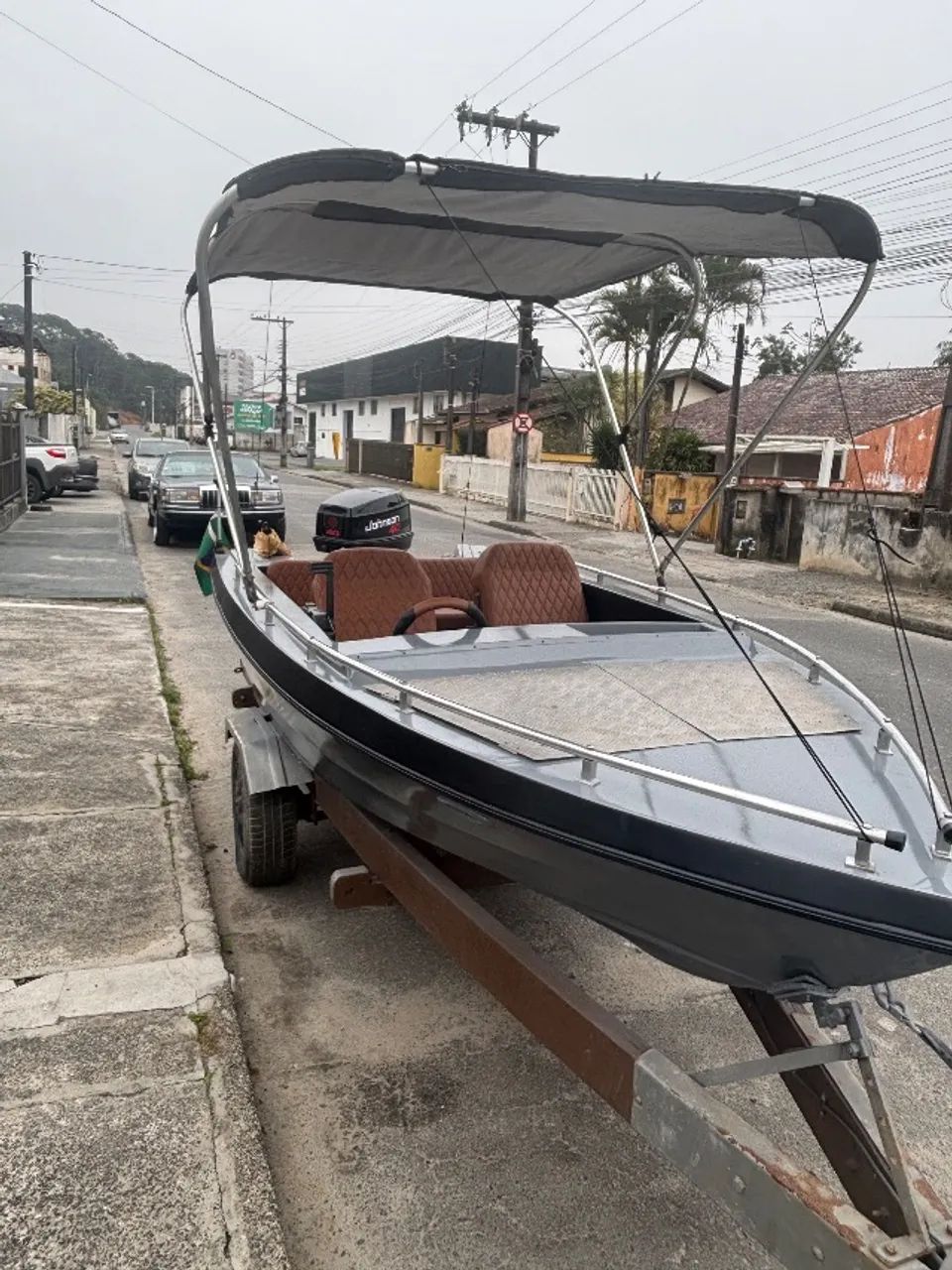 Vendo lancha recém reformada  - Foto 3