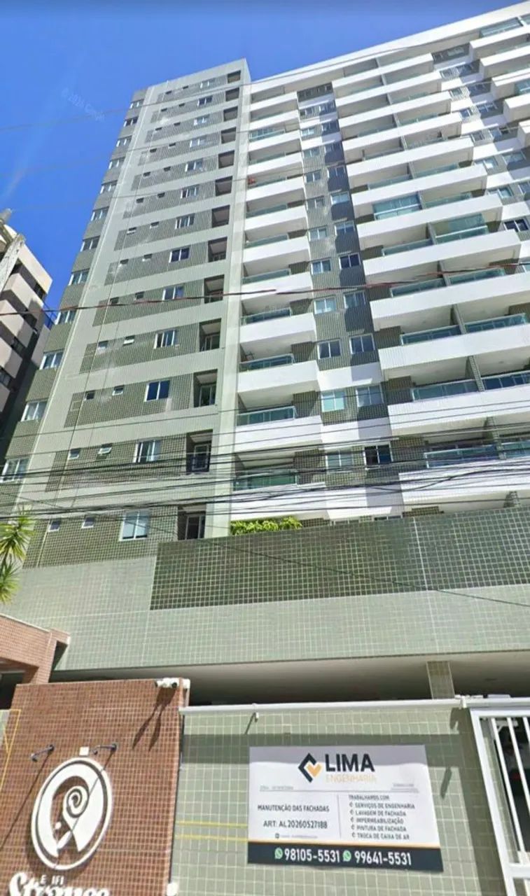 2/4 mobiliado na Ponta Verde