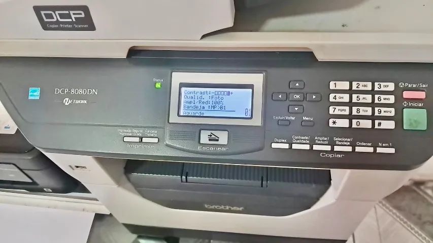 Impressora Multifuncional Brother Dcp 8085dn 110-127v - Foto 2