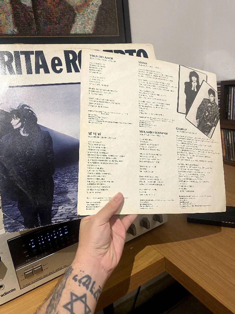 LP Disco de Vinil Rita Lee e Roberto 1985 (Vírus do Amor) - Foto 5