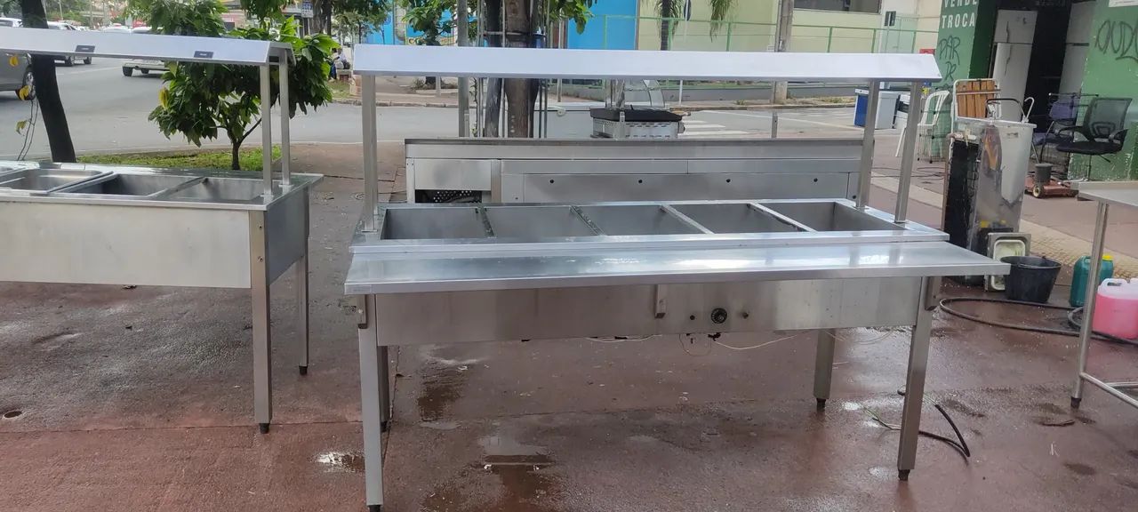 Self-service Industrial cinco cubas ..