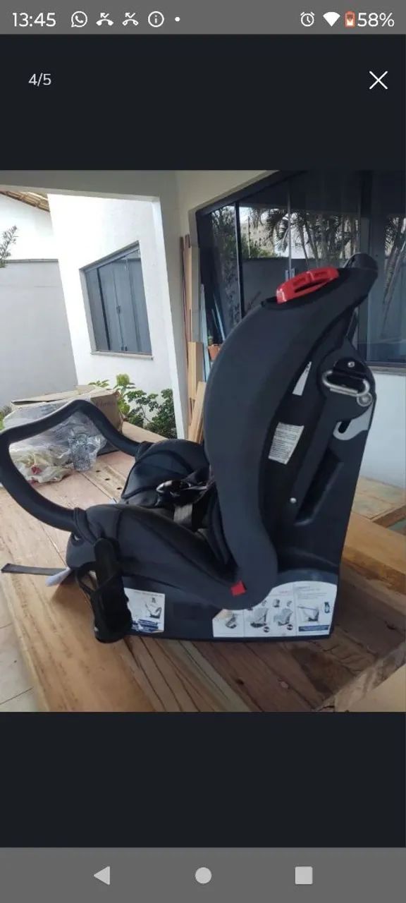 Cadeirinha Matrix Evolution Burigotto Reclinável  - Foto 3