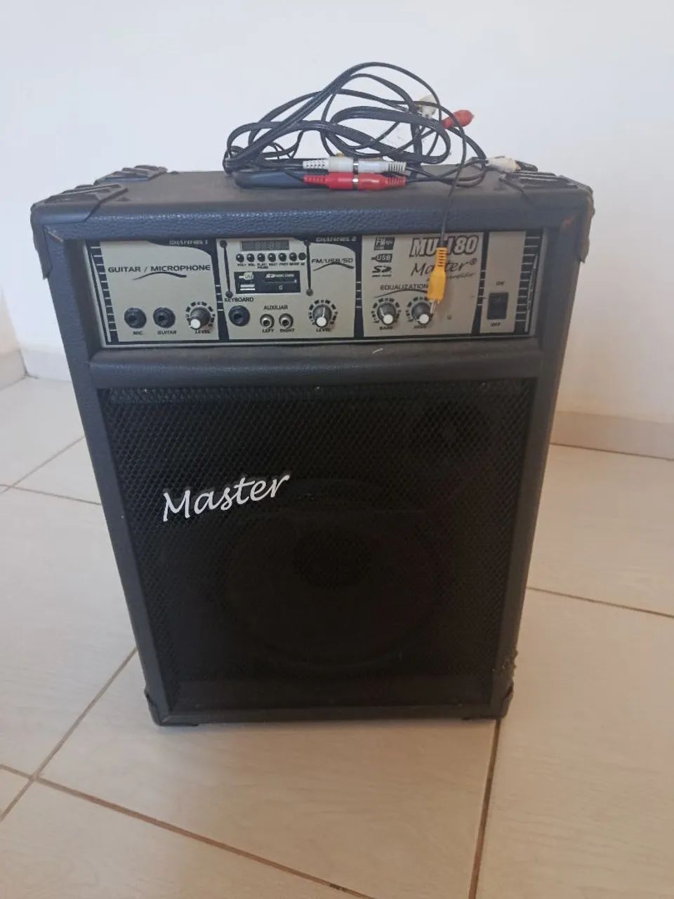 CAIXA DE SOM - MASTER MU 180 - Foto 2