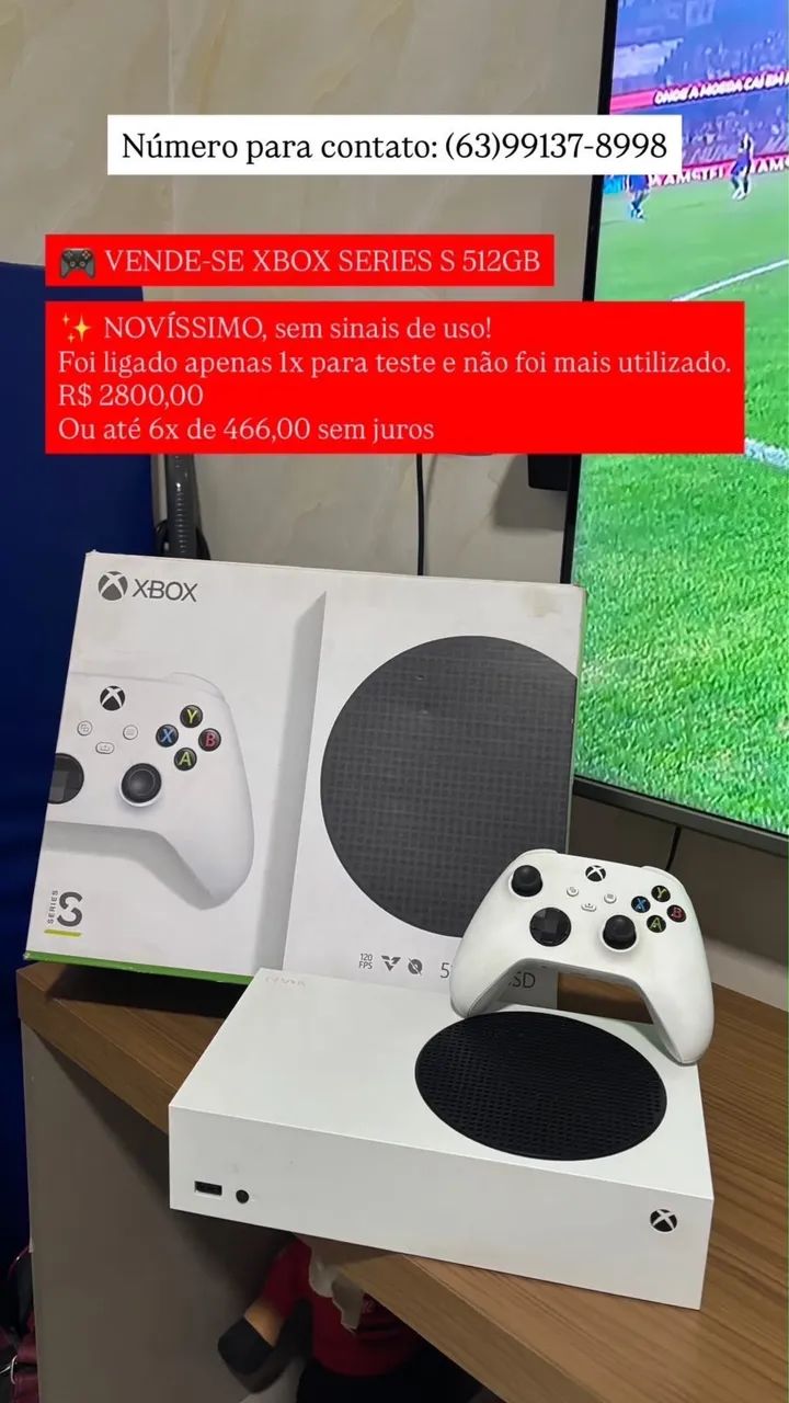 Xbox Series S 512GB - Novíssimo - Foto 5