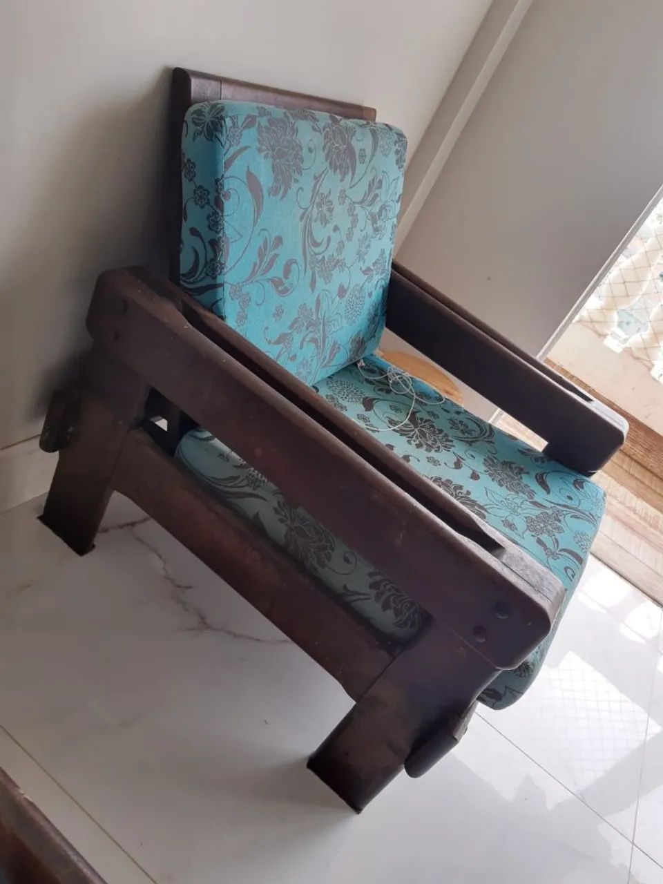 Par de Poltronas em Jacarandá Legítimo  - Foto 4