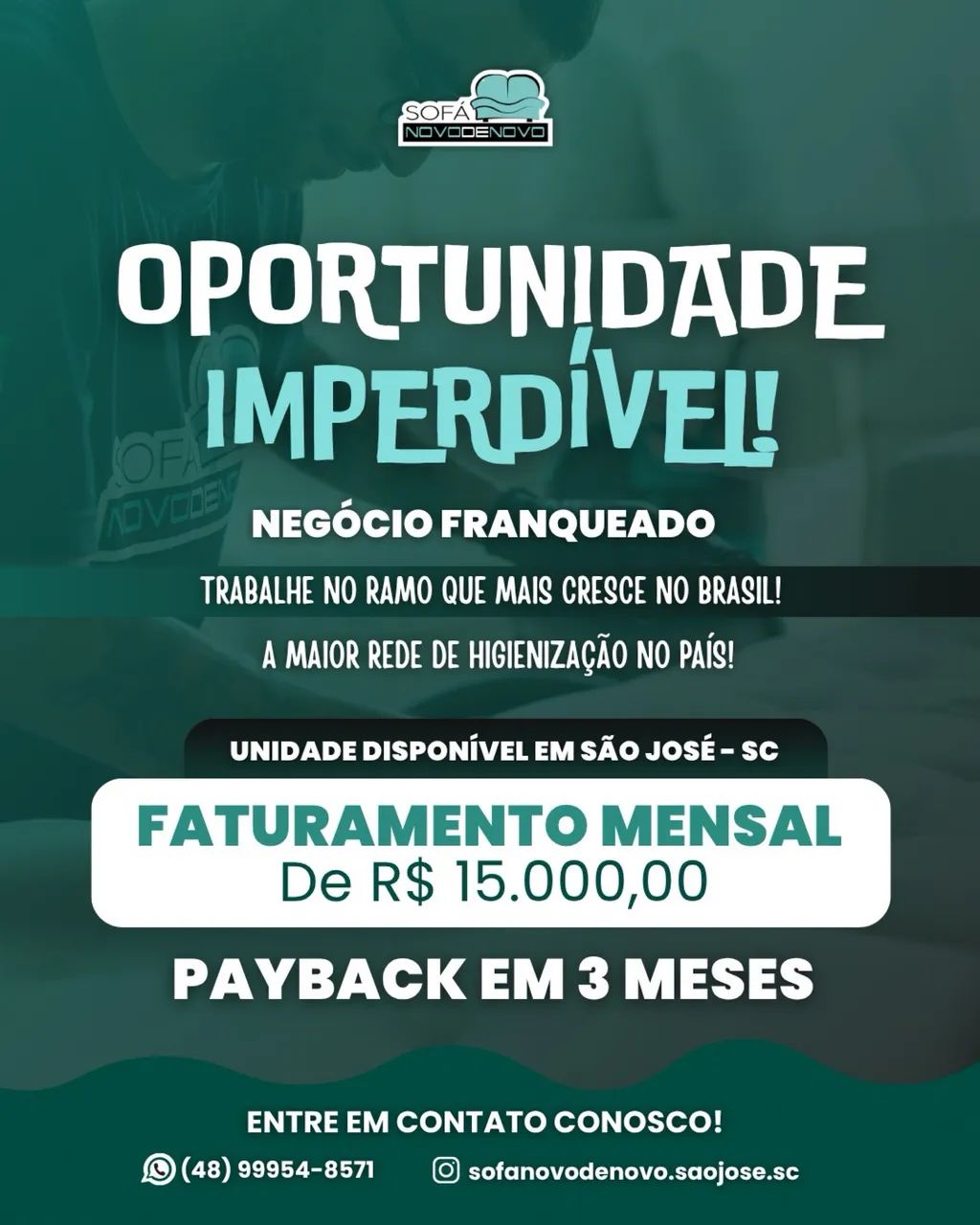 Franquia de Higienização à Venda - Negócio Pronto para Faturar
