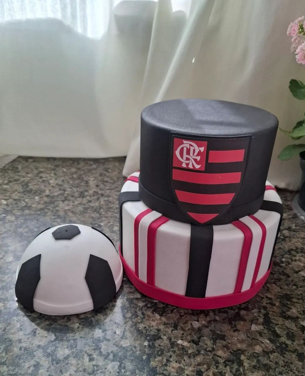 Bolo Fake Flamengo  - Foto 2