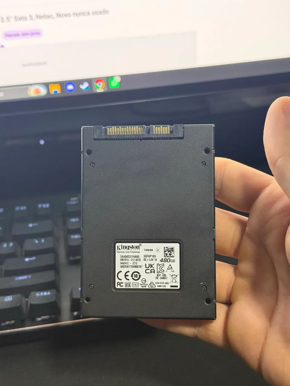 SSD KINGSTON 480GB - Foto 2