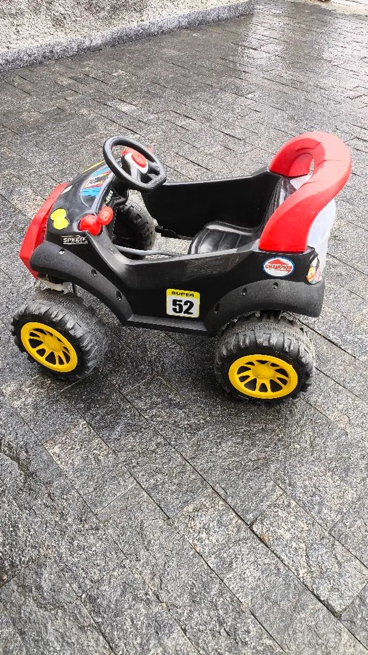 Cacarrinho Infantil Jipe Off-Road 