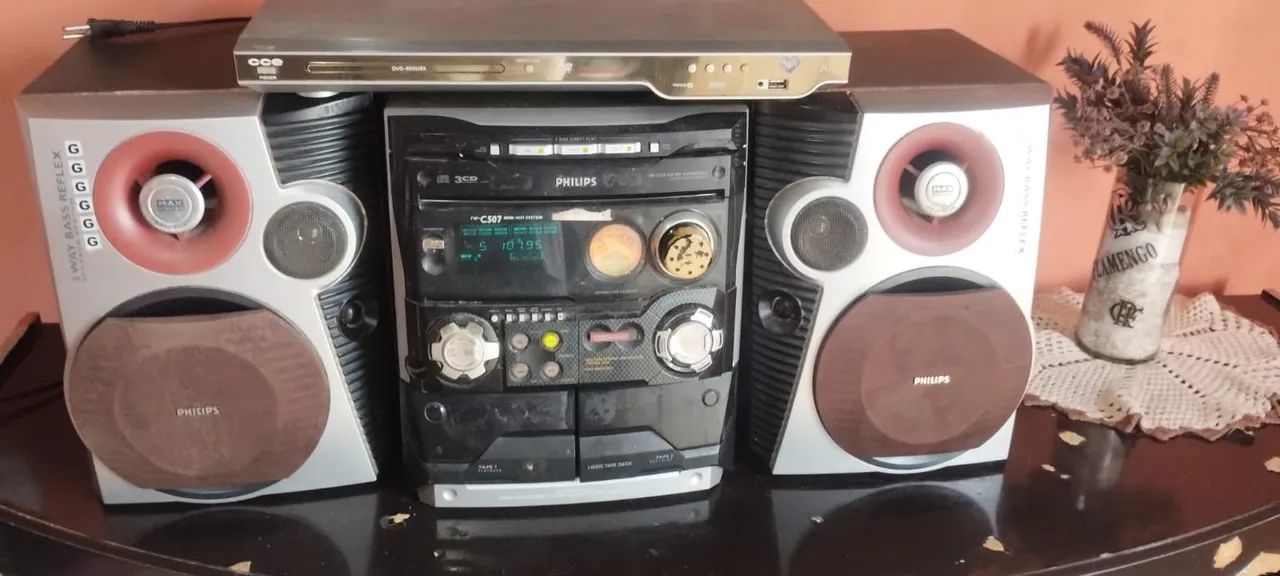 Aparelho de som Philips / Aparelho de DVD....  - Foto 3