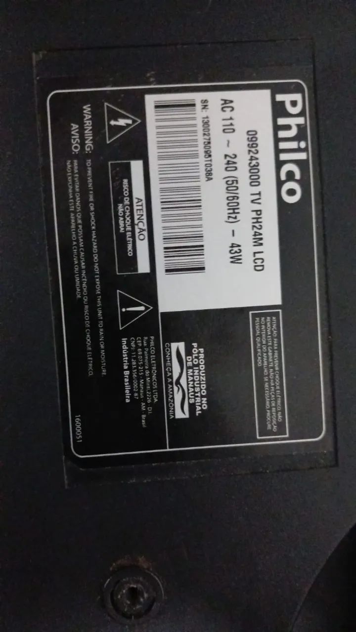 tv Philco 24p - Foto 3
