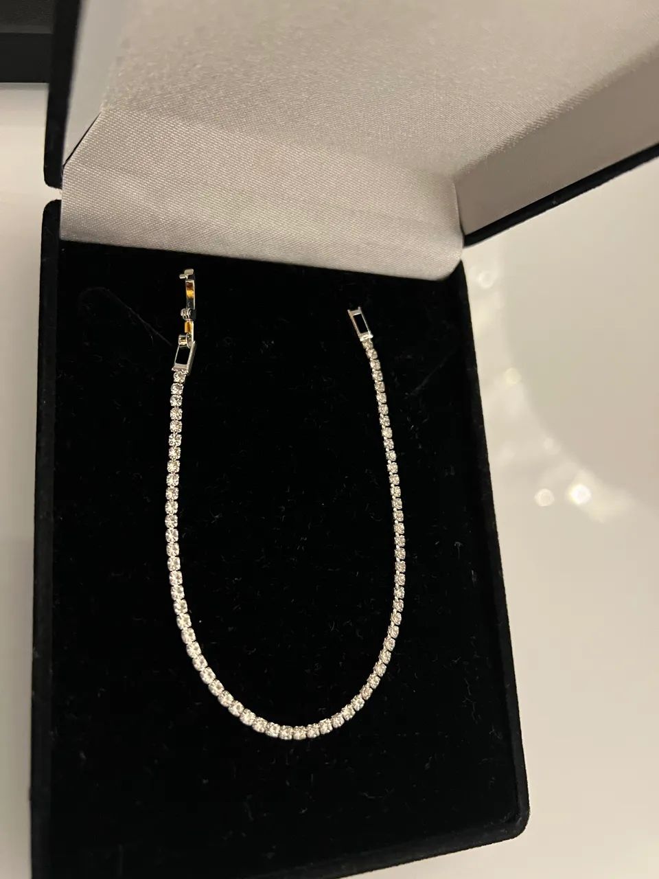Pulseira riviera com pedras  - Foto 2