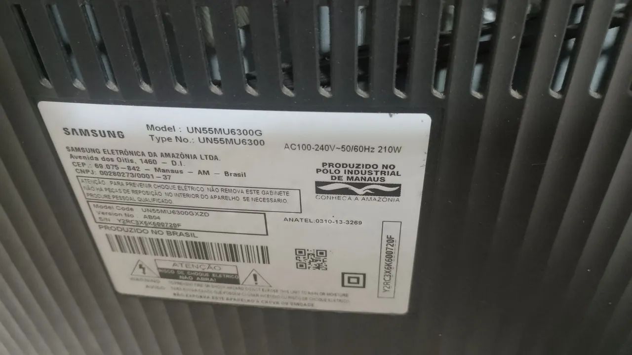 Vende-se TV Samsung 55 Polegadas - Foto 4