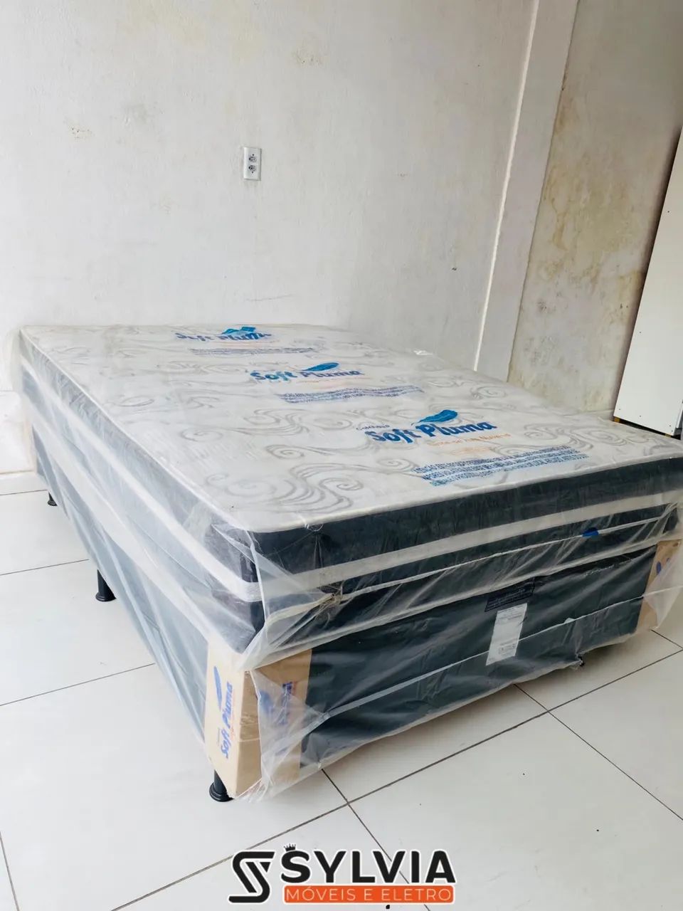 Cama box de casal com molas ensacadas  - Foto 3