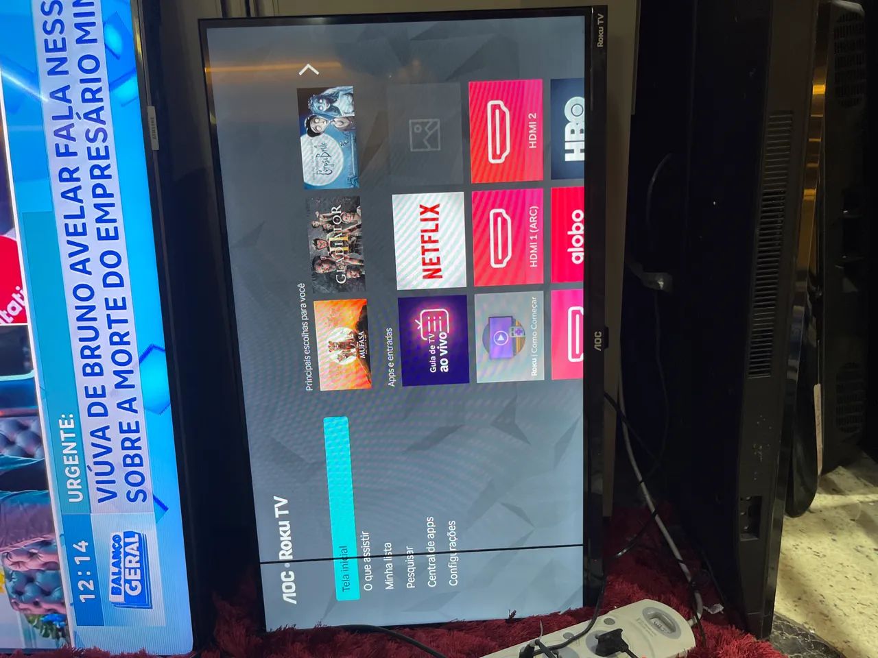 Tv aoc 32 smart com detalhe  - Foto 3