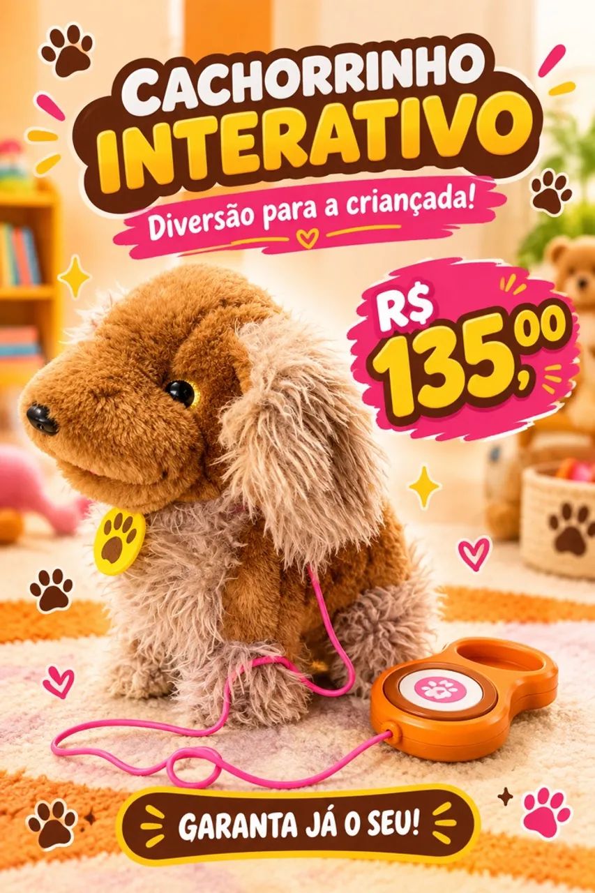 Cachorro interativo 