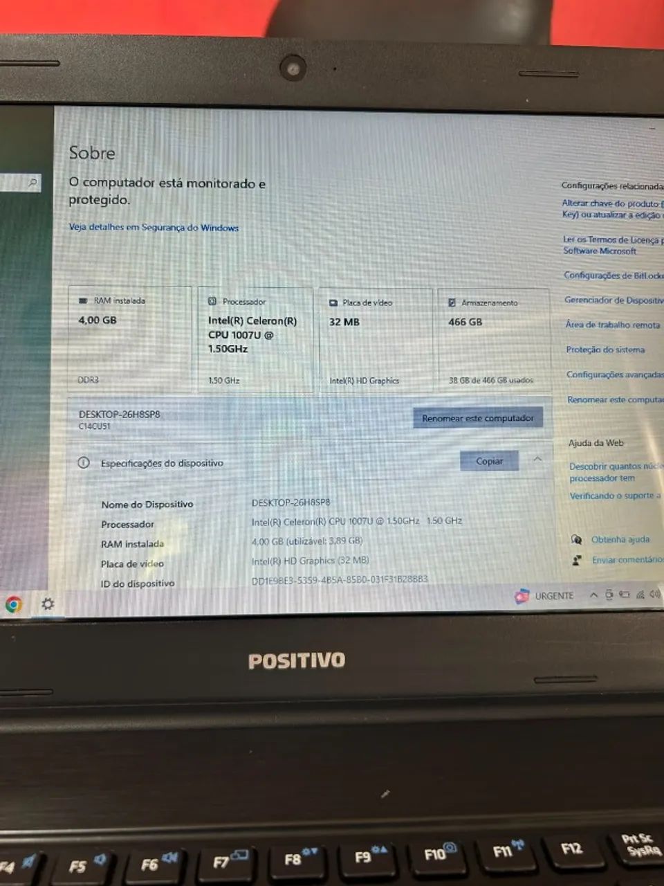 Positivo Celeron 4GB 500HD - Foto 3