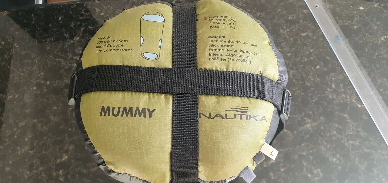 Saco de Dormir Nautika Mummy Large - Pouco Usado (3x) - Foto 2