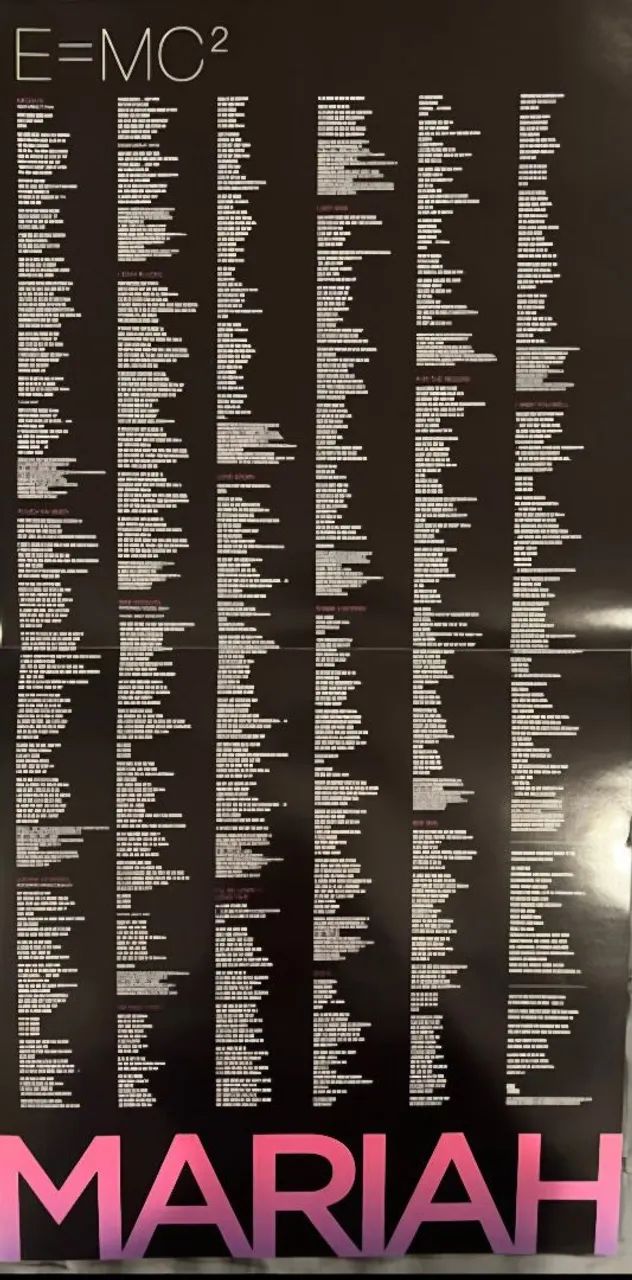 LP Disco de Vinil - E=MC² - Mariah Carey (discos Pink Fluorescent) - Foto 5