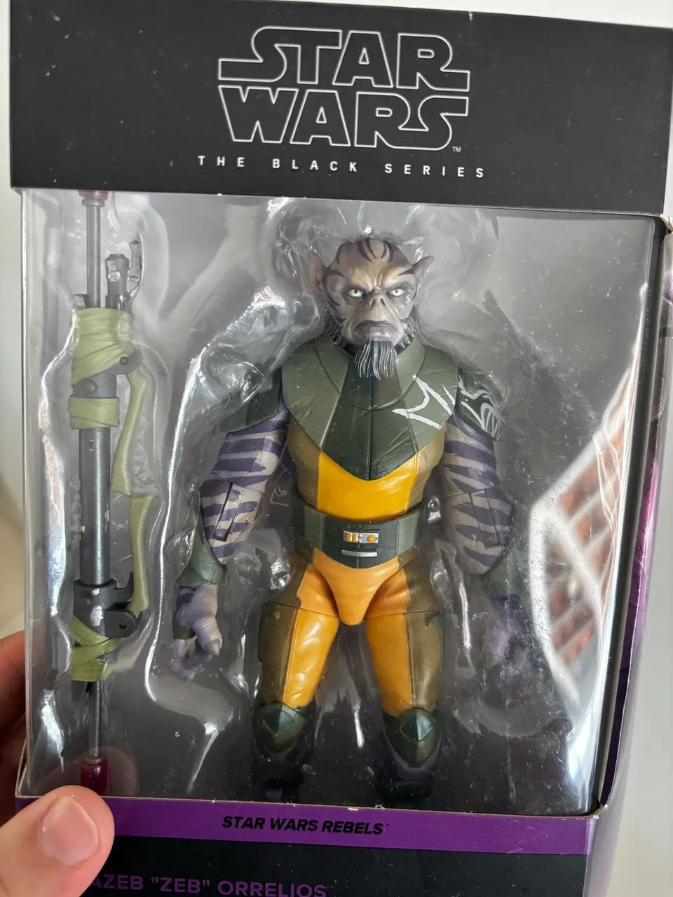Star Wars Black Series Deluxe Zeb Orrelios (rebels) - Foto 3