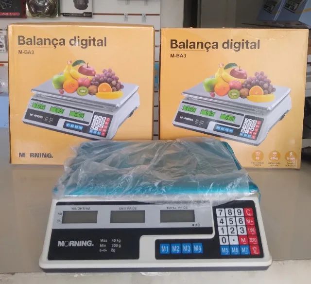 Balança maxon de precisão para uso em comercial 40kg 6 meses de garantia 