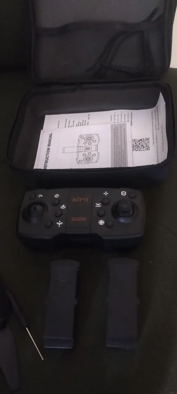 Drone Ximi S1600 Completo - Ótimo para Iniciantes (Com Case e Baterias Extras) - Foto 3