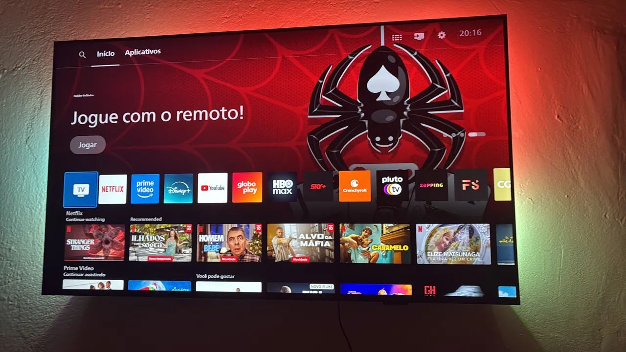 PHILIPS, Smart TV Ambilight 50" 4K, 50PUG8100/78 NOVA - 10 dias de uso - Foto 3
