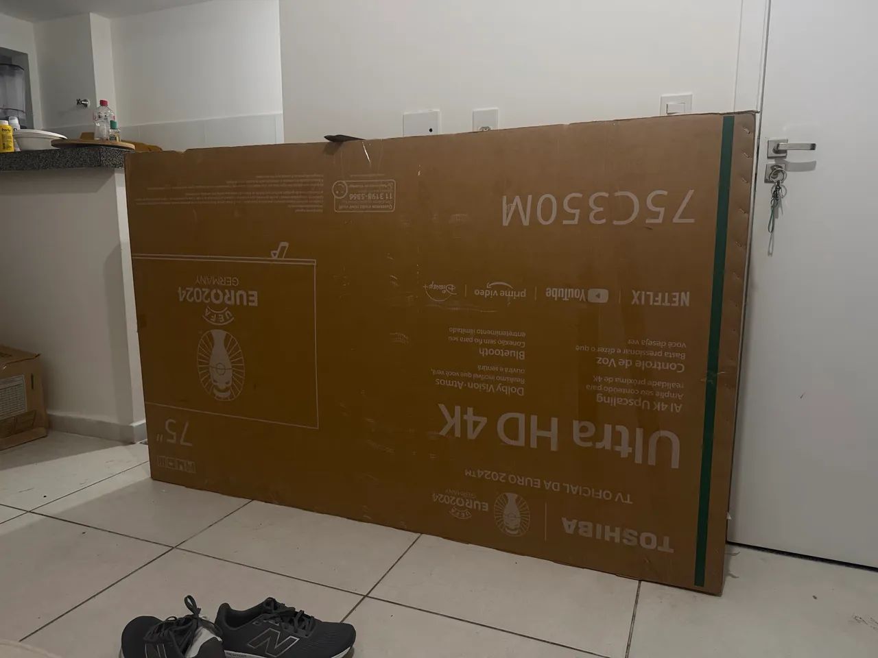 TV 75 polegadas ULTRA 4k - Foto 2