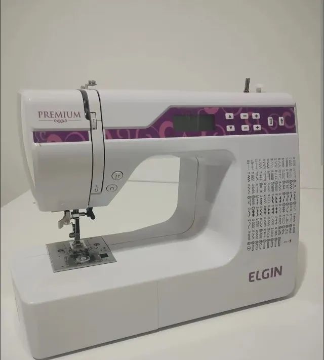 Máquina de costura eletrônica Elgin Premium 