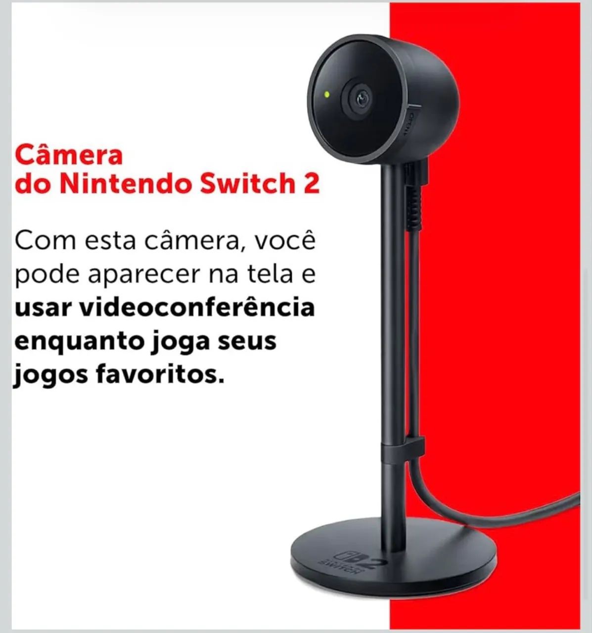 Câmera Nintendo Switch 2 - Foto 3