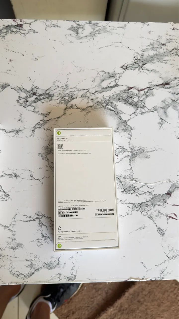 iPhone 17 pro max 256 novo - Foto 2