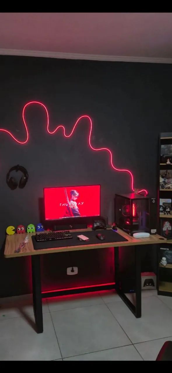 Mesa office/gamer Hayonik  nova - Foto 5