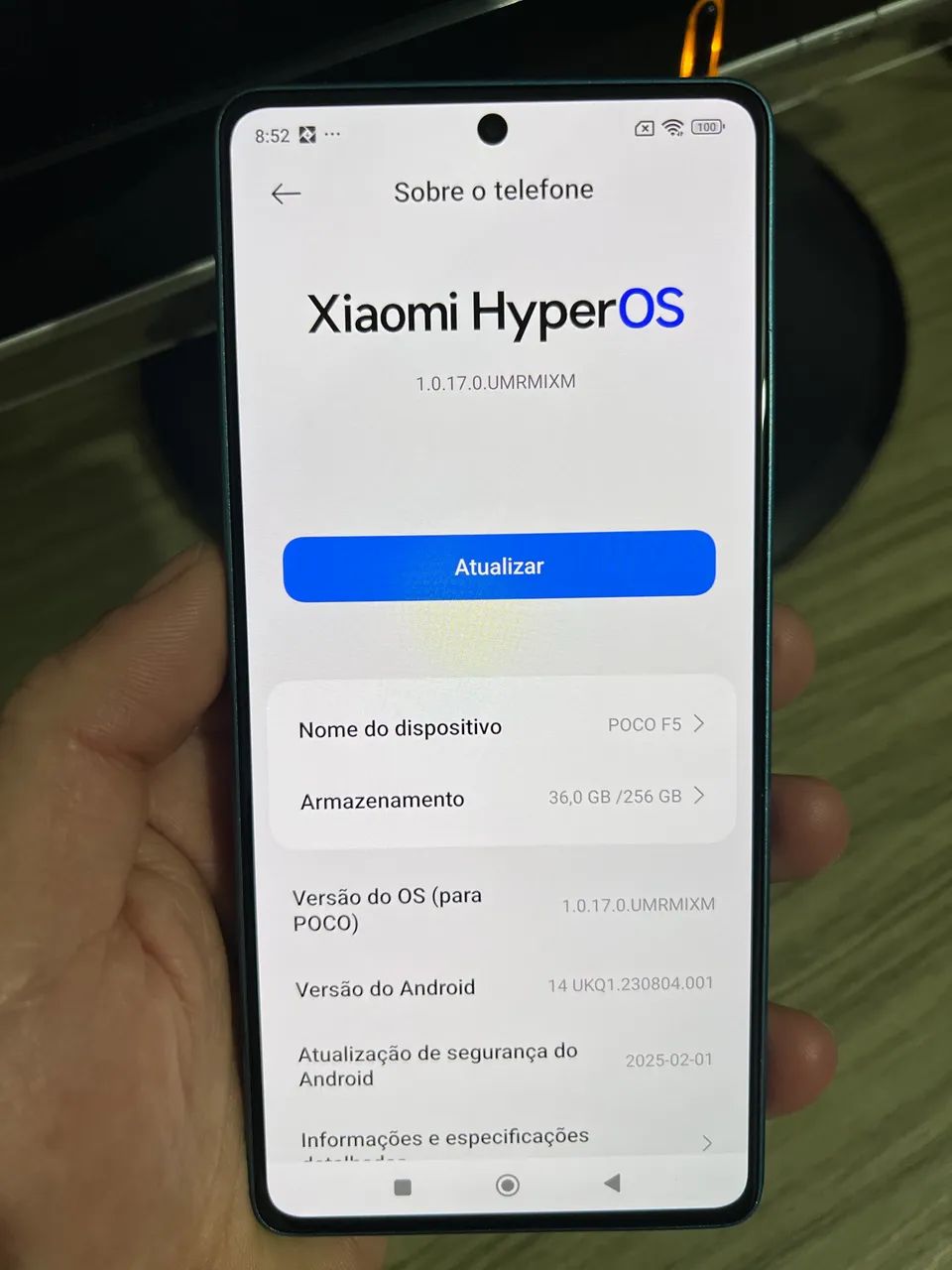 Xiaomi poco f5 256 e 12gb de ram - Foto 4