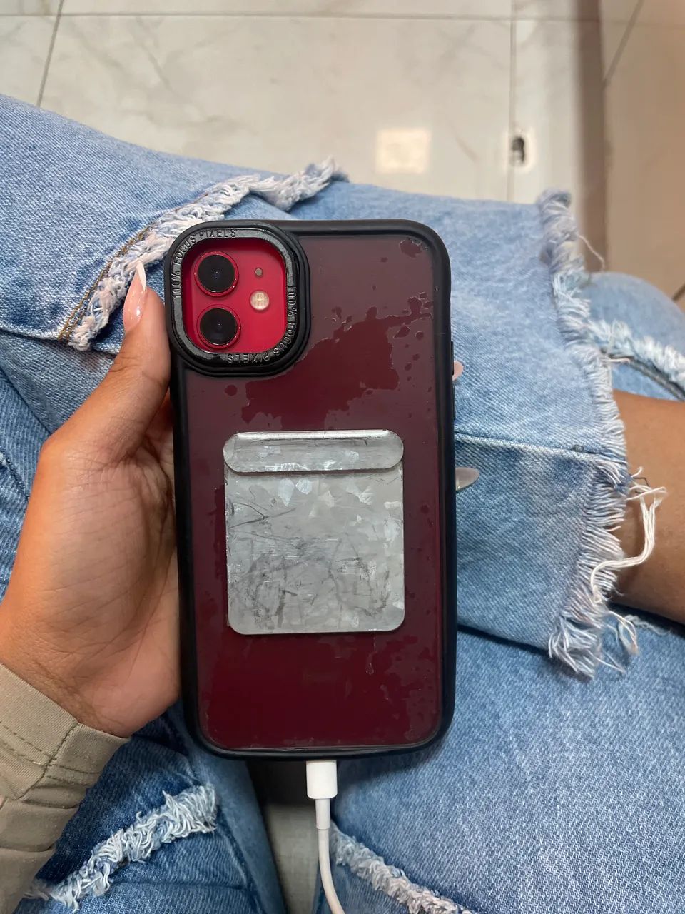 IPHONE 11 VERMELHO 64gb - Foto 2