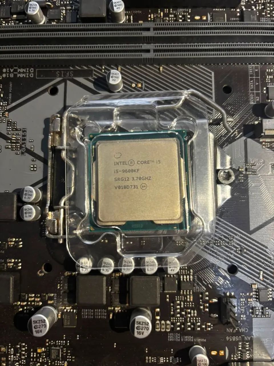 Processador Intel core i5 9600kf + placa mãe ASUS H310M - Foto 4