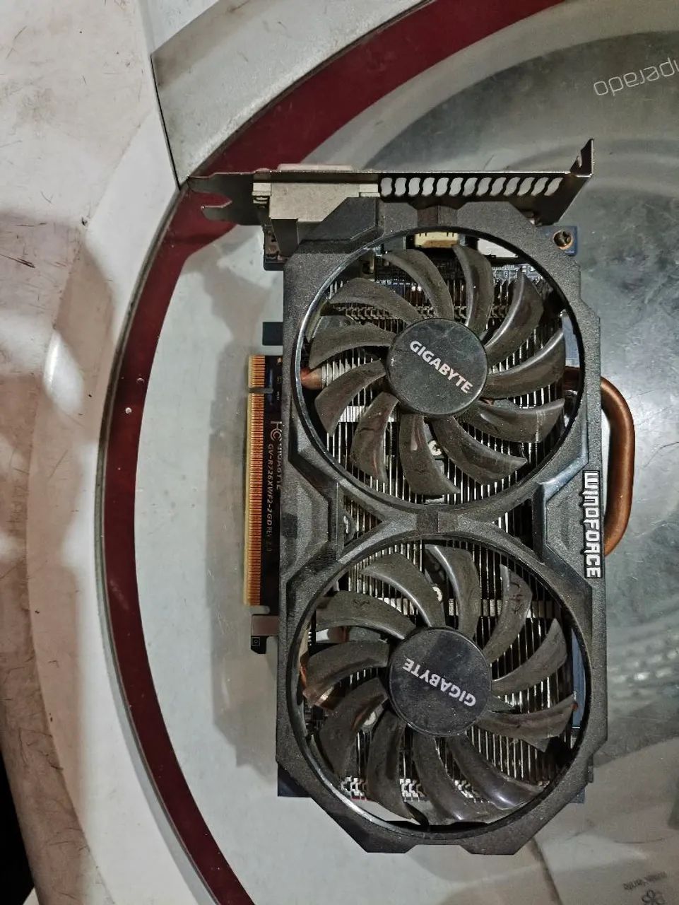Placa de vídeo no estado não sem teste 