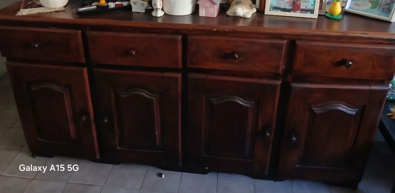 Mesa de vidro + Hack de madeira  - Foto 3