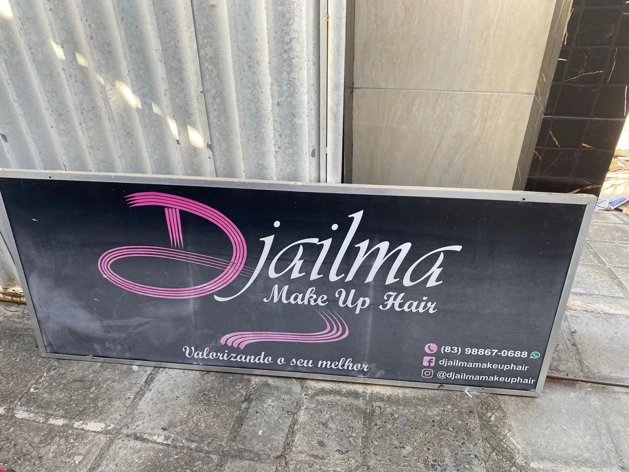 Letreiro para Fachada de Comércio 