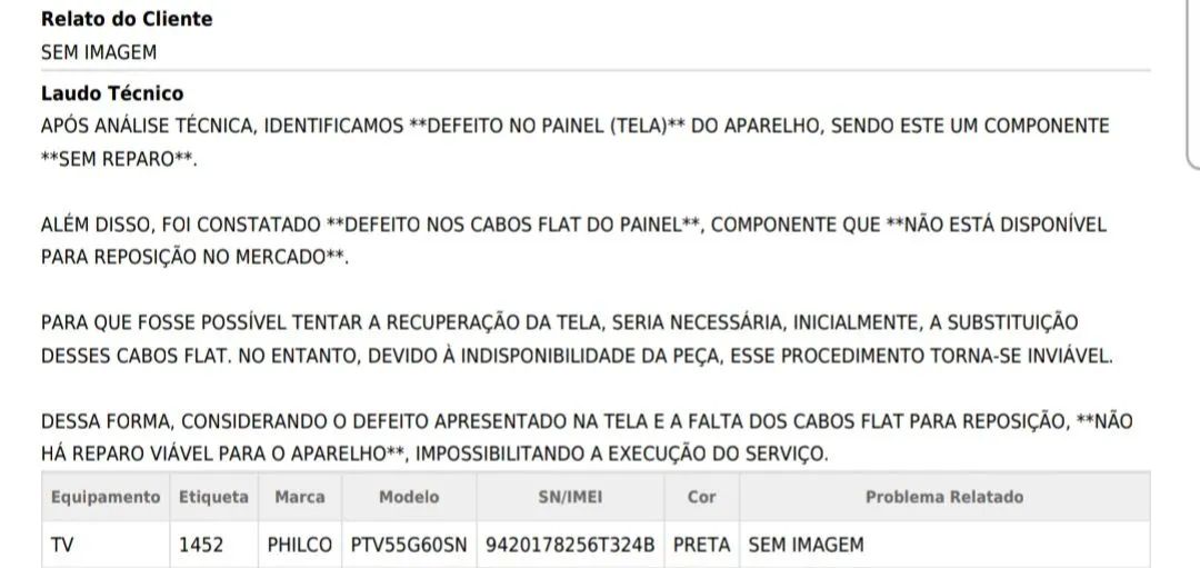 Tv para retirada de peças  - Foto 2