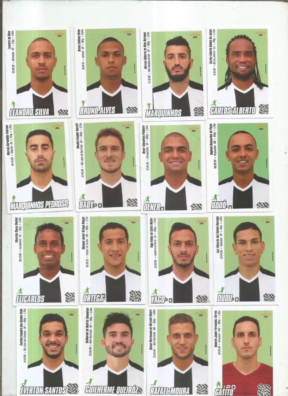 FIGURINHAS CAMPEOONATO BRASILEIRO 2016 - Foto 4