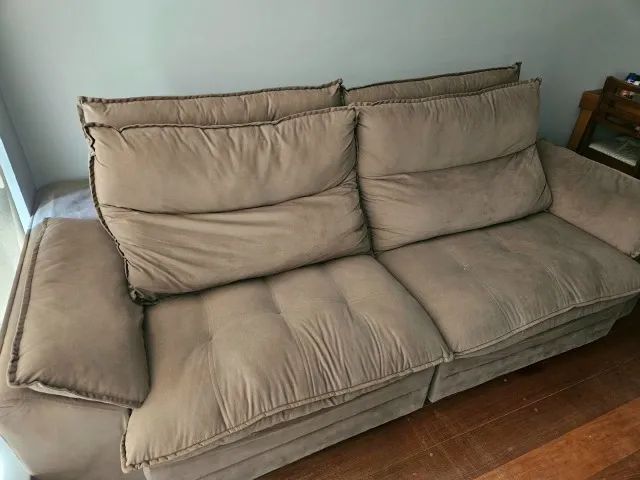 Sofá 4 lugares retrátil - Foto 2