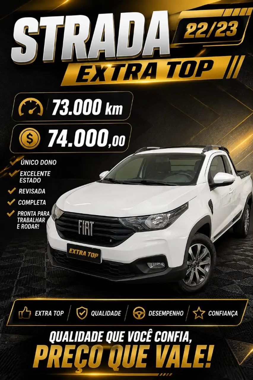 Fiat Strada Endurance 1.4 Flex 8V CS Plus 2023 - Foto 5