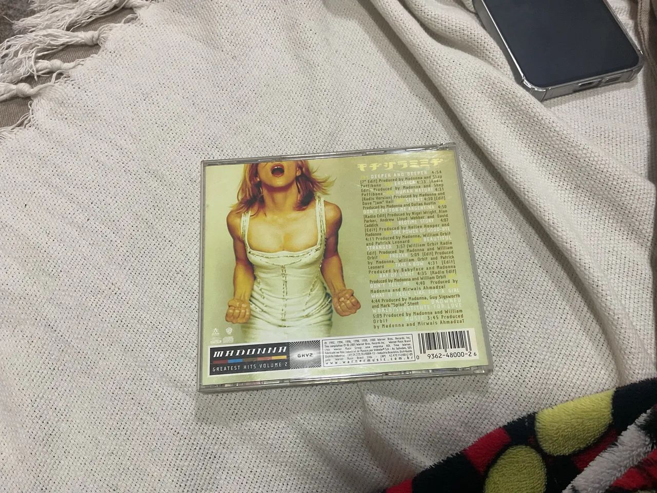 Cd Madonna ghv2 
