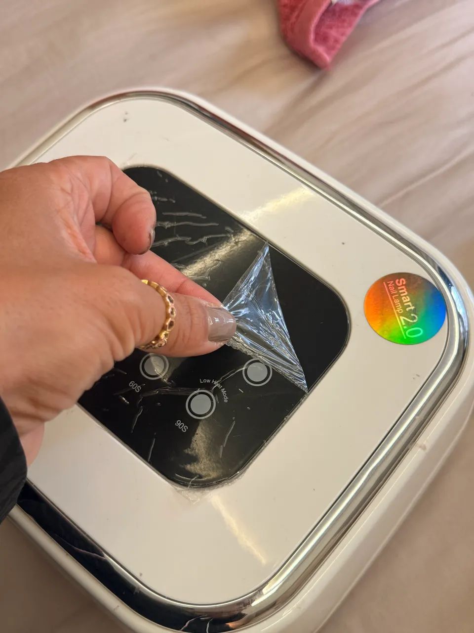 Kit para manicure com maleta e led Bluetooth  - Foto 4