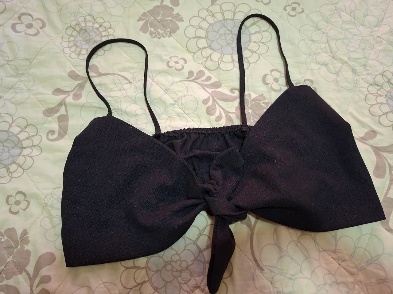 Top cropped Preto  - Foto 2
