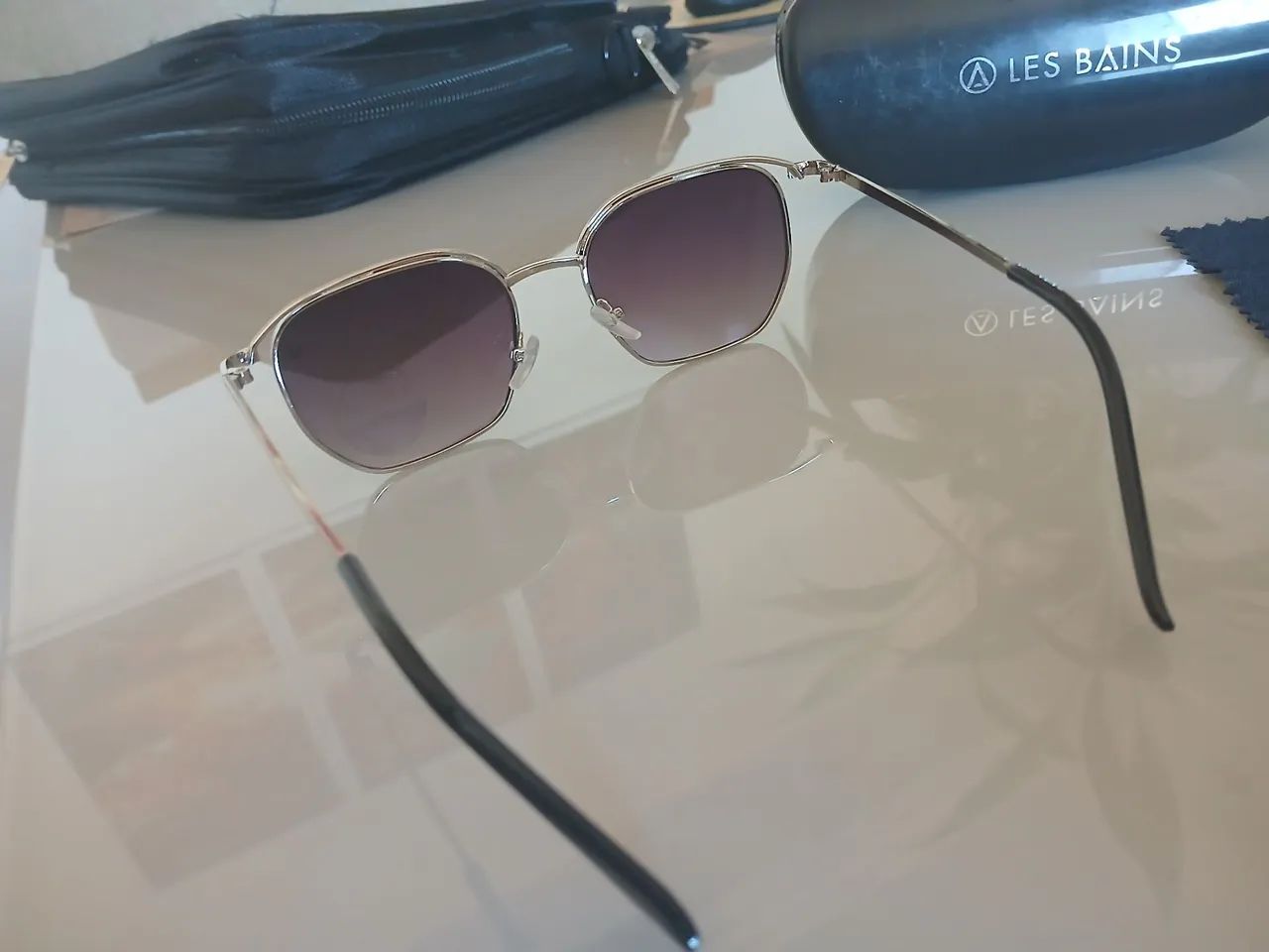 Óculos de Sol Unisex Les Bains - Foto 4