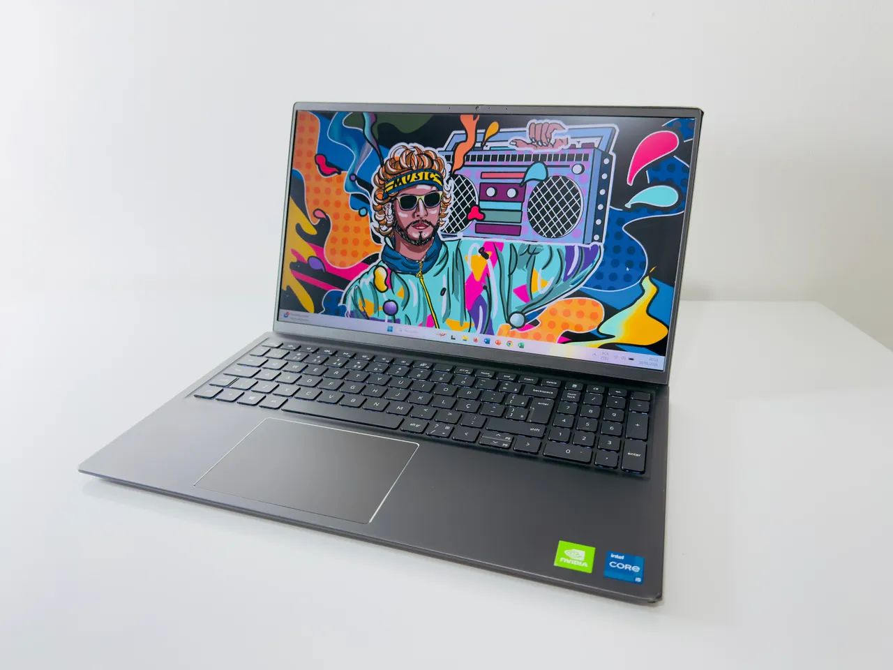 Notebook Dell I5-11th-20Gb Ram- SSD 512GB-Nvidia Mx 450 -Tela 15.6FHD Ips  - Foto 3