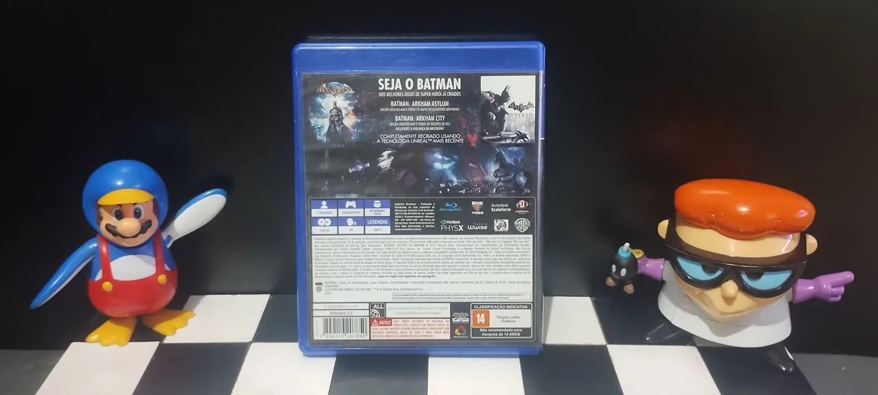 Batman colection arkan ps4 2 jogos  - Foto 2