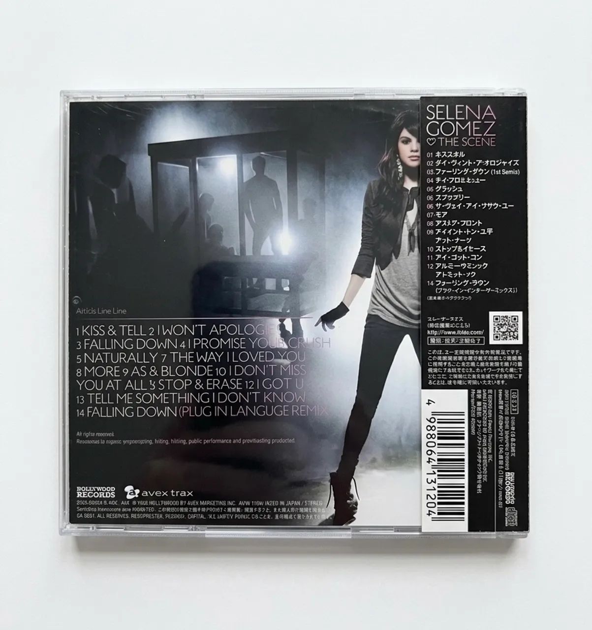 cd selena gomez - kiss & tell (importado - japão/bonus track